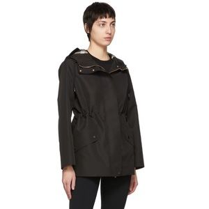 BURBERRY
Black Lightweight Hooded Jacket